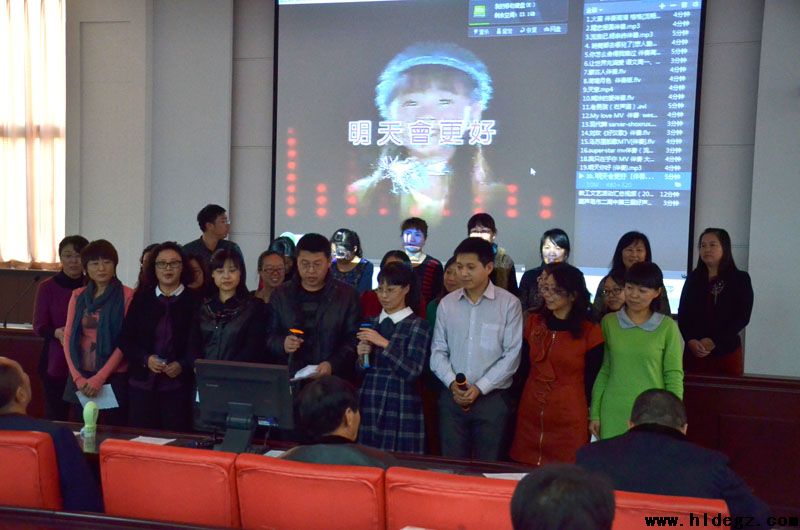 辞旧迎新，欢度元旦——“二高好声音”暨元旦联欢会圆满结束
