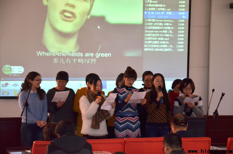 辞旧迎新，欢度元旦——“二高好声音”暨元旦联欢会圆满结束