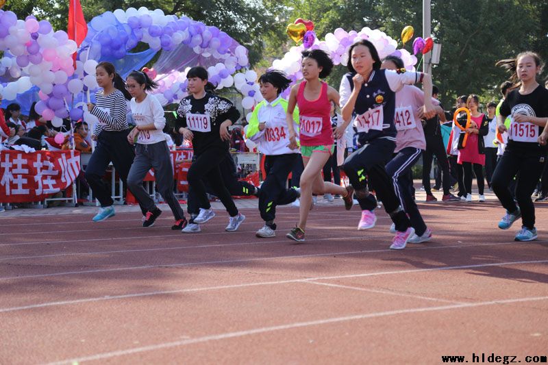 二高中2016年田径运动会圆满结束