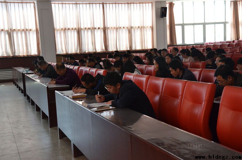 市二高中召开“两学一做”学习教育动员会