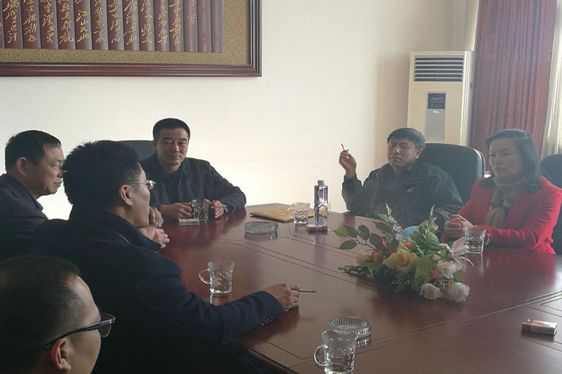 市教育局对我校进行安全工作大检查