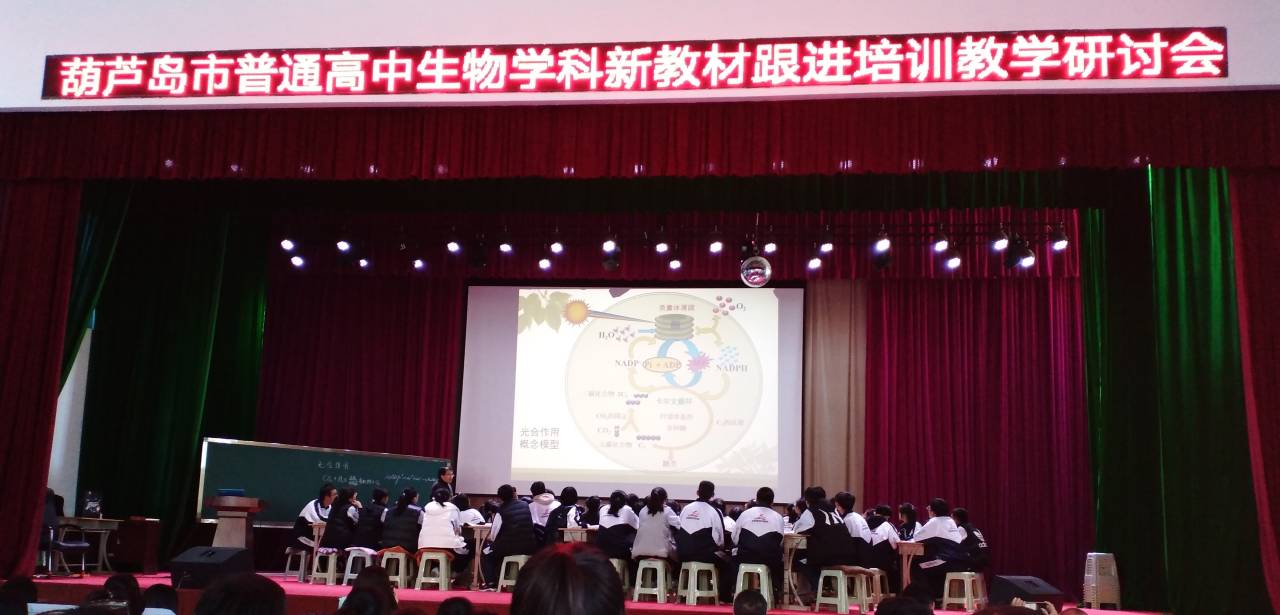 市二高中多名教师受市教师进修学院委托作示范课