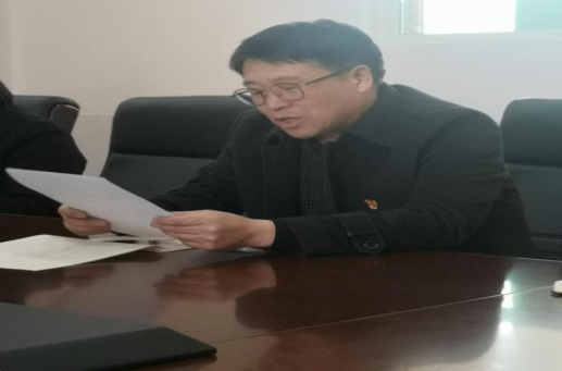 发展新党员 注入新能量——第一党支部召开发展预备党员大会