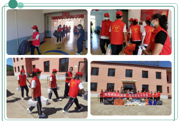 我为群众办实事 敬老爱老学雷锋——市二高中团委开展党史学习教育主题实践活动